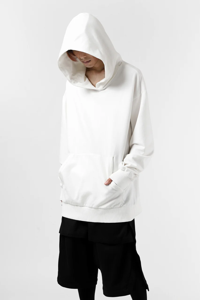 thomkrom SYMBOLIC SWEATSHIRT HOODIE / FRENCH TERRY ORGANIC (OFF WHITE) - Image 11