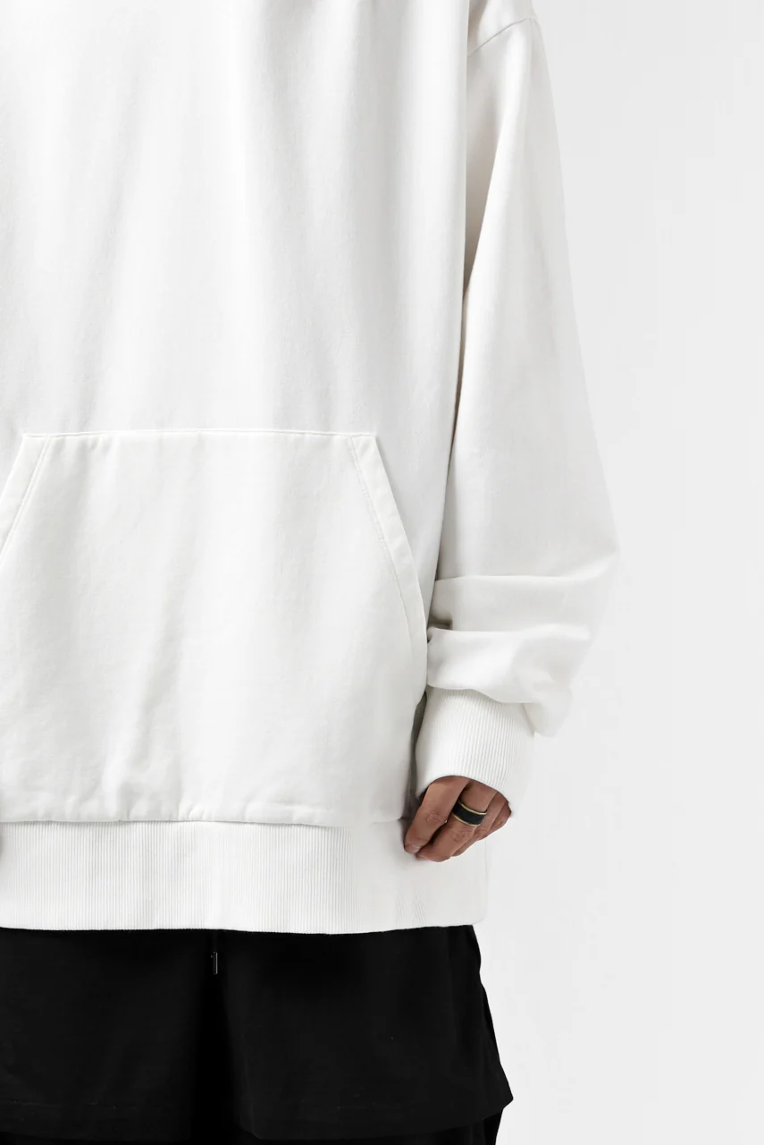 thomkrom SYMBOLIC SWEATSHIRT HOODIE / FRENCH TERRY ORGANIC (OFF WHITE) - Image 15