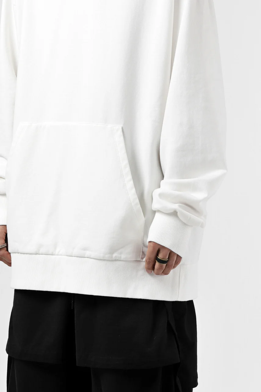 thomkrom SYMBOLIC SWEATSHIRT HOODIE / FRENCH TERRY ORGANIC (OFF WHITE) - Image 16