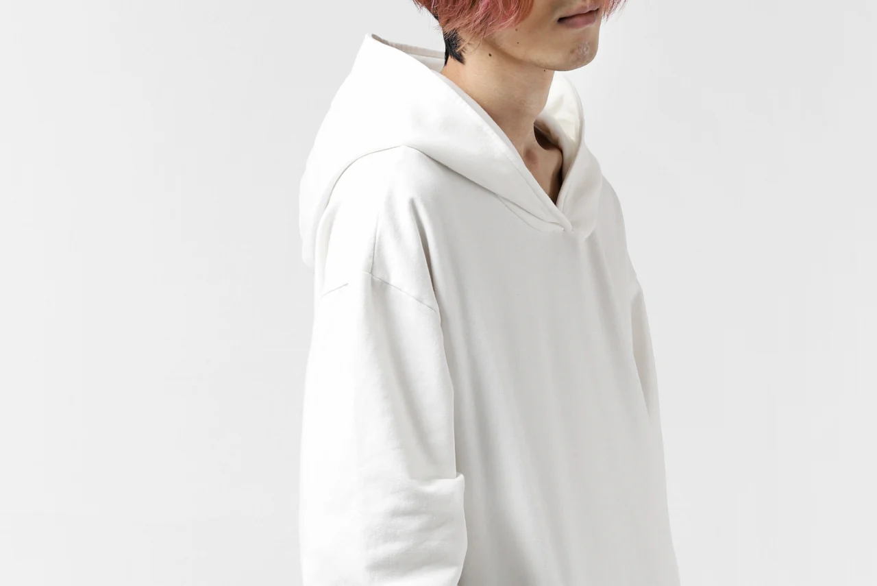 thomkrom SYMBOLIC SWEATSHIRT HOODIE / FRENCH TERRY ORGANIC (OFF WHITE) - Image 24