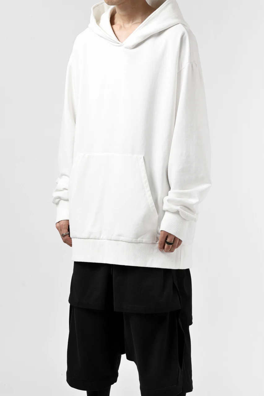 thomkrom SYMBOLIC SWEATSHIRT HOODIE / FRENCH TERRY ORGANIC (OFF WHITE) - Image 3