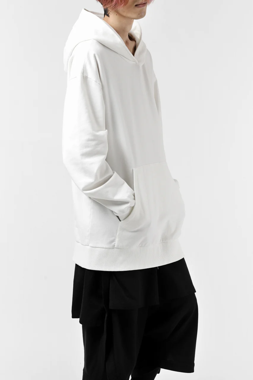 thomkrom SYMBOLIC SWEATSHIRT HOODIE / FRENCH TERRY ORGANIC (OFF WHITE) - Image 7