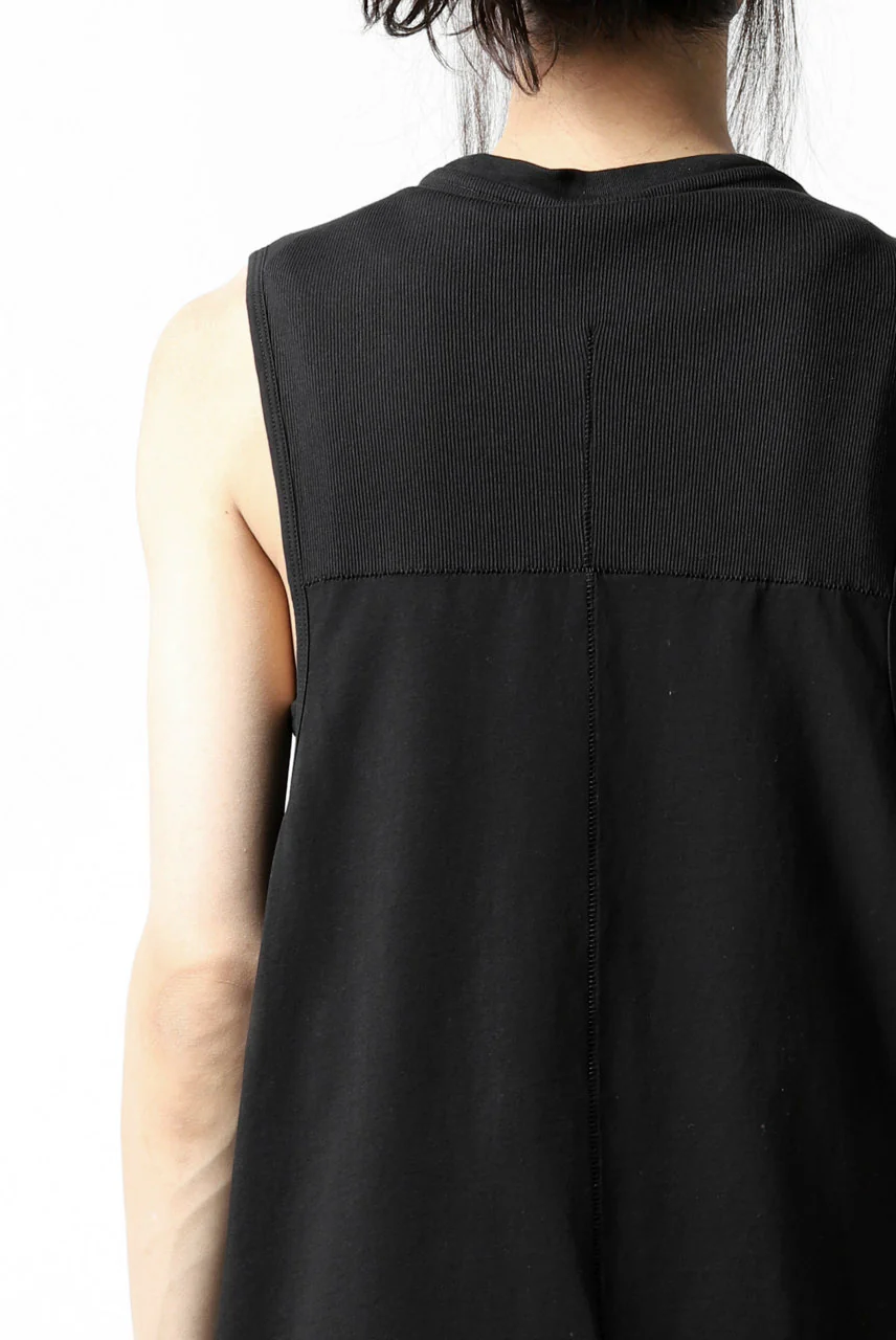 thomkrom TUBULAR JERSEY TANKTOP (BLACK) - Image 10