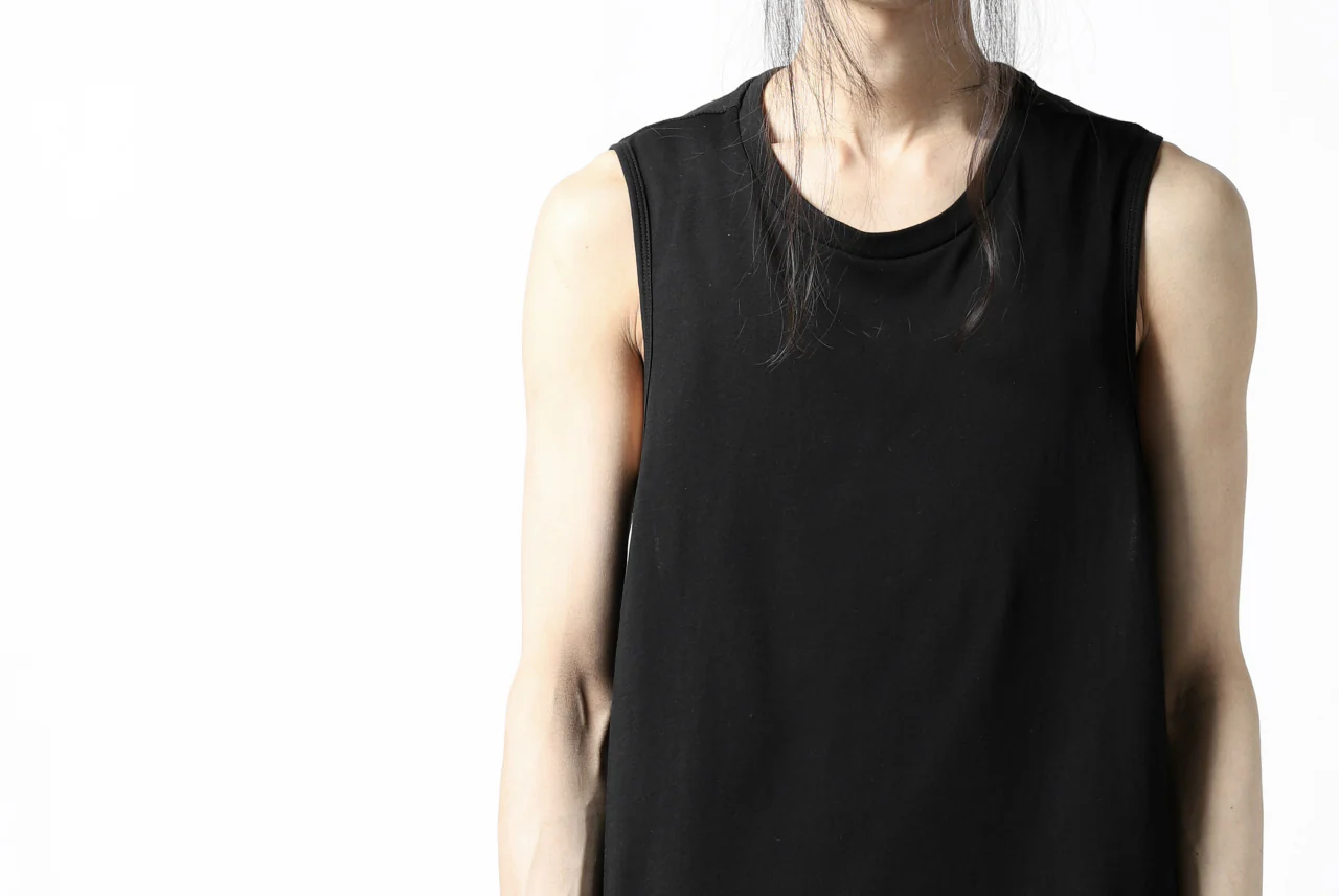 thomkrom TUBULAR JERSEY TANKTOP (BLACK) - Image 11