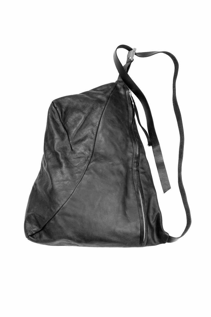 werkschwarz exclusive SHOULDER BAG 21p / PULL UP COW LEATHER (BLACK) - Image 3