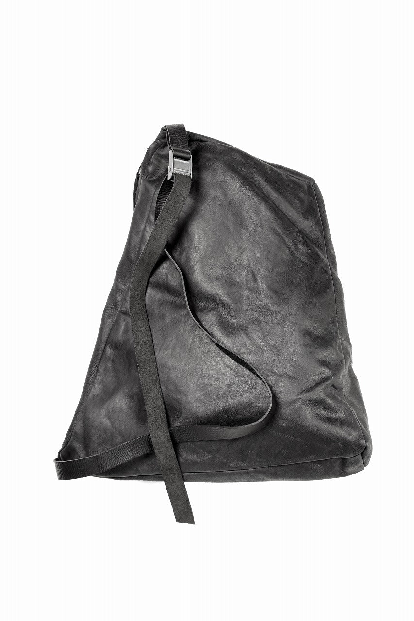 werkschwarz exclusive SHOULDER BAG 21p / PULL UP COW LEATHER (BLACK) - Image 4