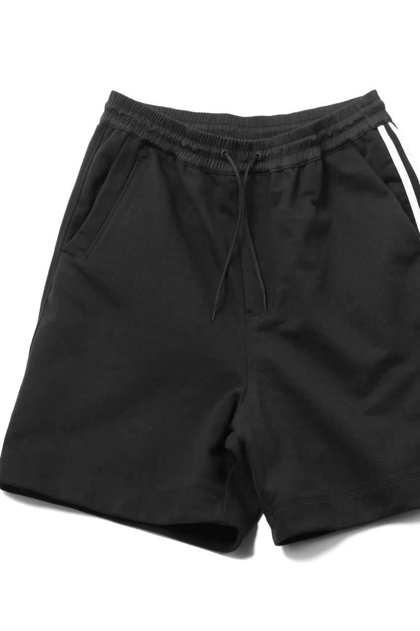 Y-3 Yohji Yamamoto 3-STP SHORTS / FRENCH TERRY (BLACK) - Image 13