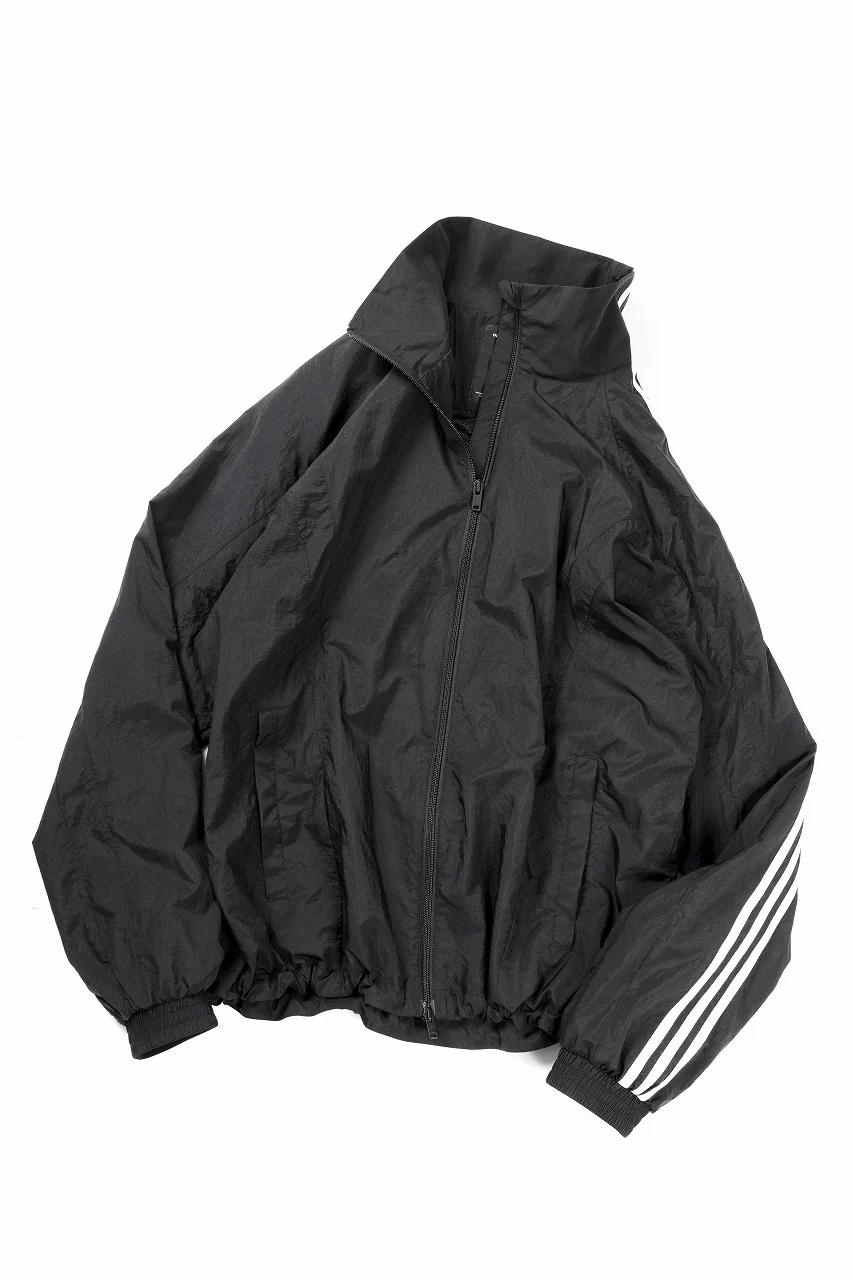Y-3 Yohji Yamamoto 3 STRIPES LIGHT SHELL TRACK BLOUSON (BLACK) - Image 7
