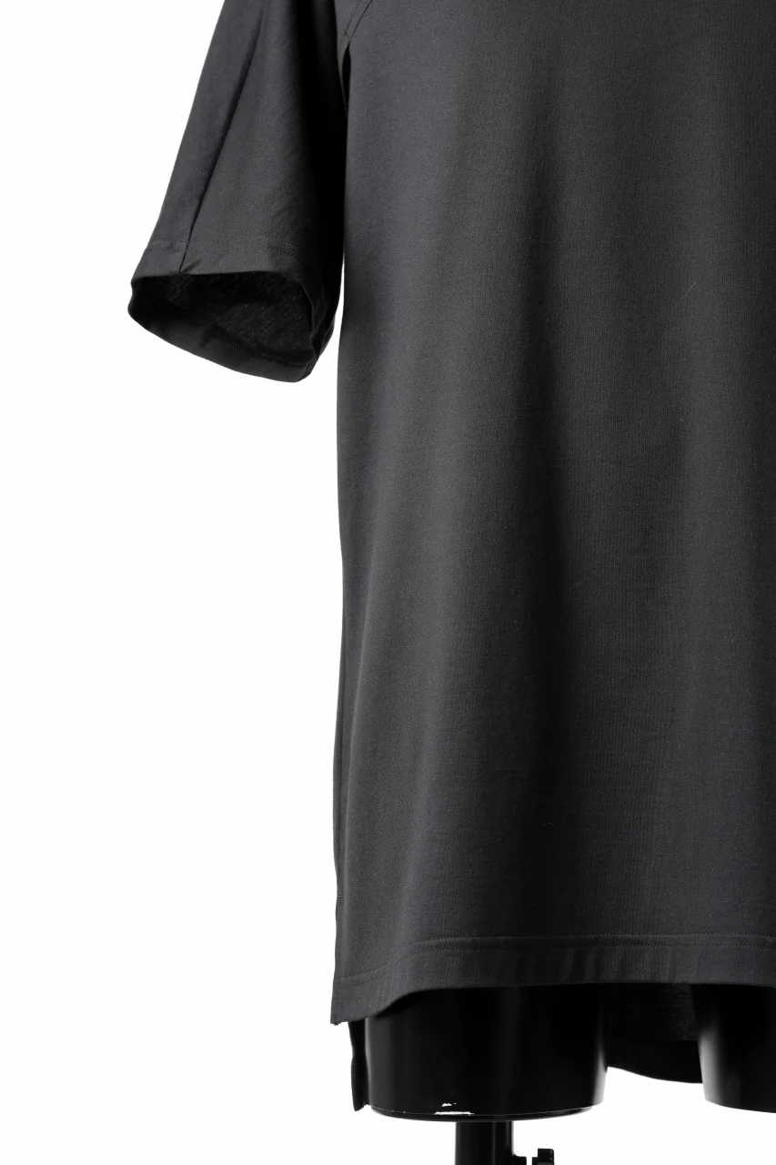 Y-3 Yohji Yamamoto 3 STRIPES SHORT SLEEVE TEE (BLACK) - Image 6