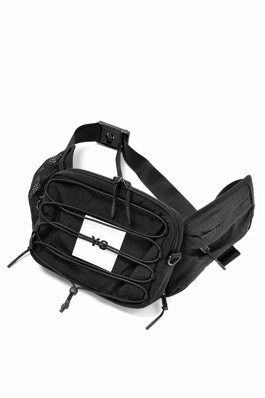 Y-3 Yohji Yamamoto 3WAY SLING BAG / CORDURA® NYLON (BLACK)