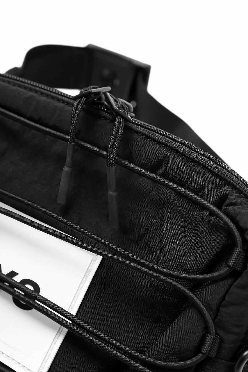 Y-3 Yohji Yamamoto 3WAY SLING BAG / CORDURA® NYLON (BLACK) - Image 11