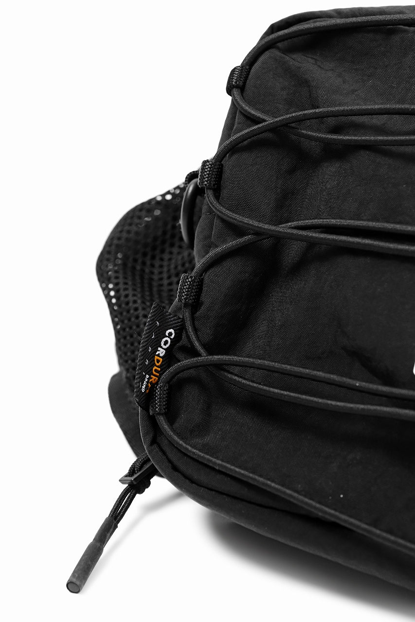 Y-3 Yohji Yamamoto 3WAY SLING BAG / CORDURA® NYLON (BLACK) - Image 12