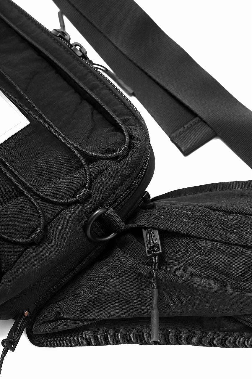 Y-3 Yohji Yamamoto 3WAY SLING BAG / CORDURA® NYLON (BLACK) - Image 13