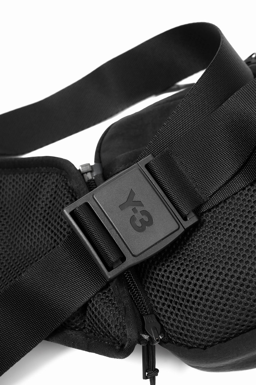 Y-3 Yohji Yamamoto 3WAY SLING BAG / CORDURA® NYLON (BLACK) - Image 15