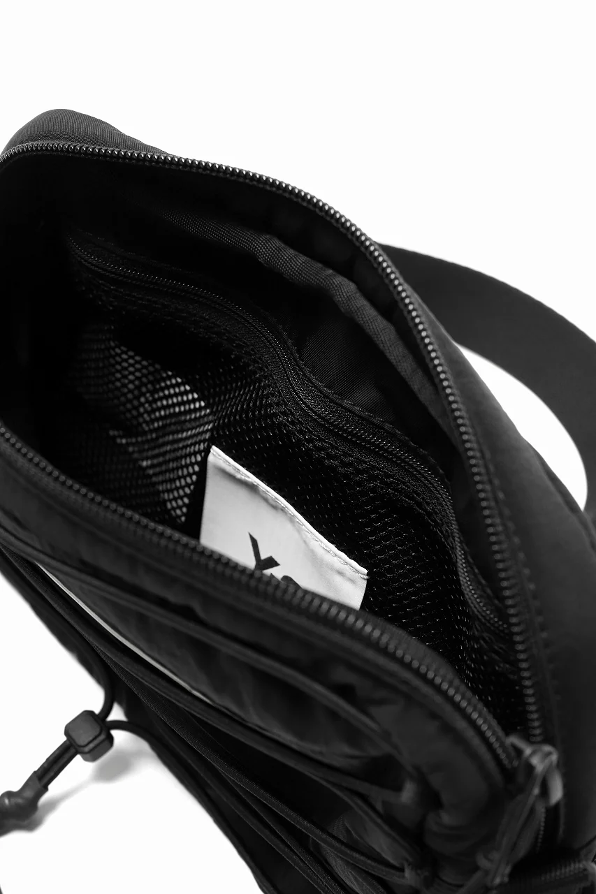 Y-3 Yohji Yamamoto 3WAY SLING BAG / CORDURA® NYLON (BLACK) - Image 20