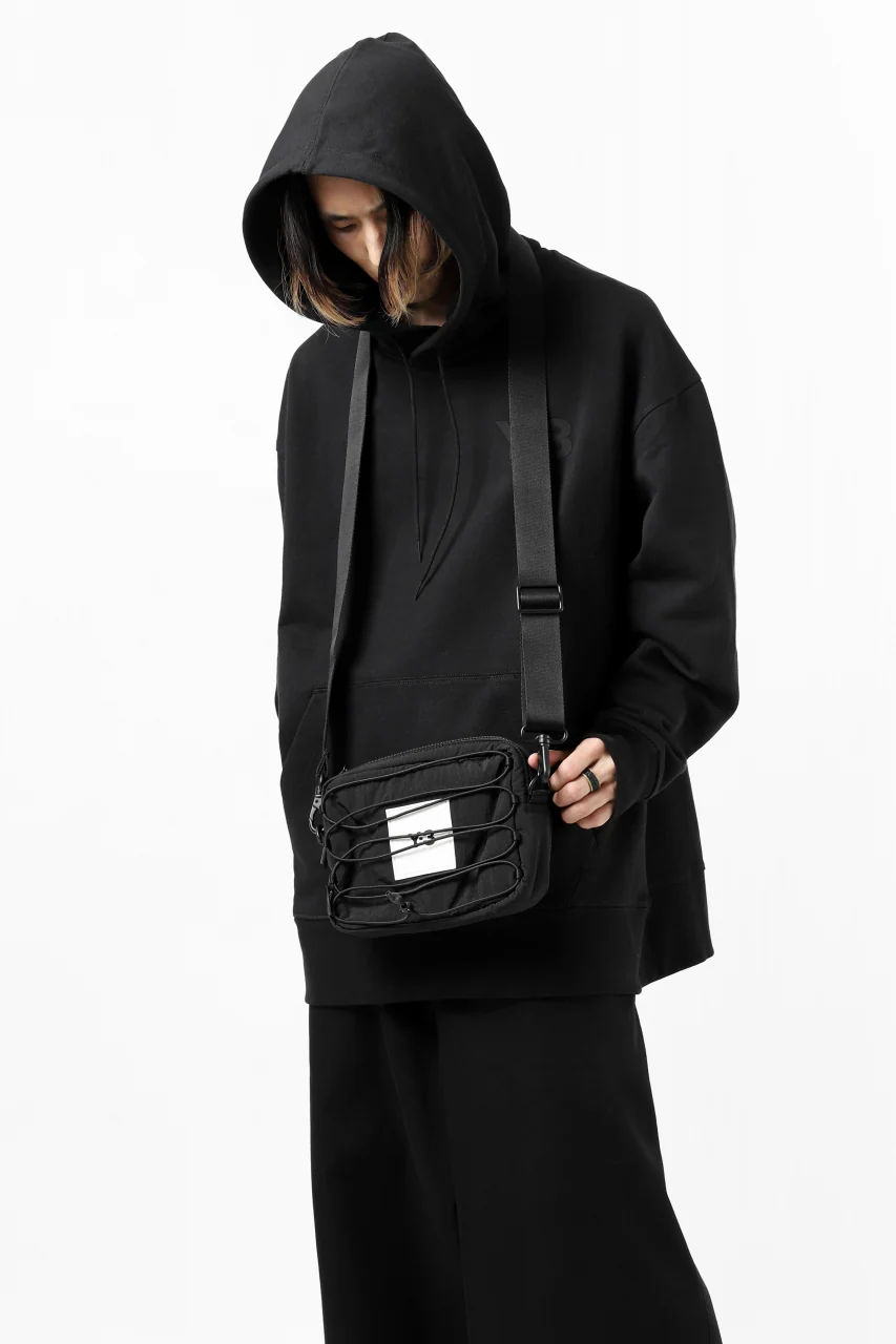 Y-3 Yohji Yamamoto 3WAY SLING BAG / CORDURA® NYLON (BLACK) - Image 25