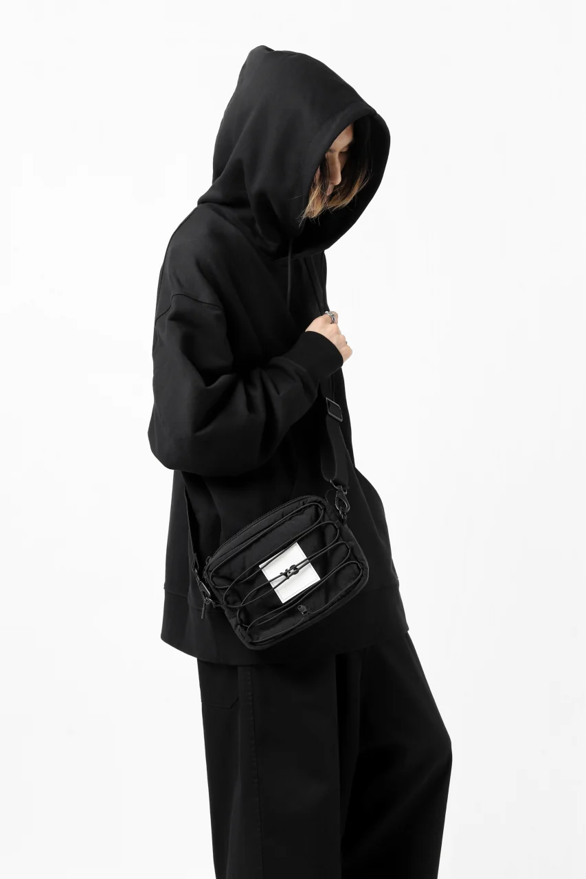 Y-3 Yohji Yamamoto 3WAY SLING BAG / CORDURA® NYLON (BLACK) - Image 26