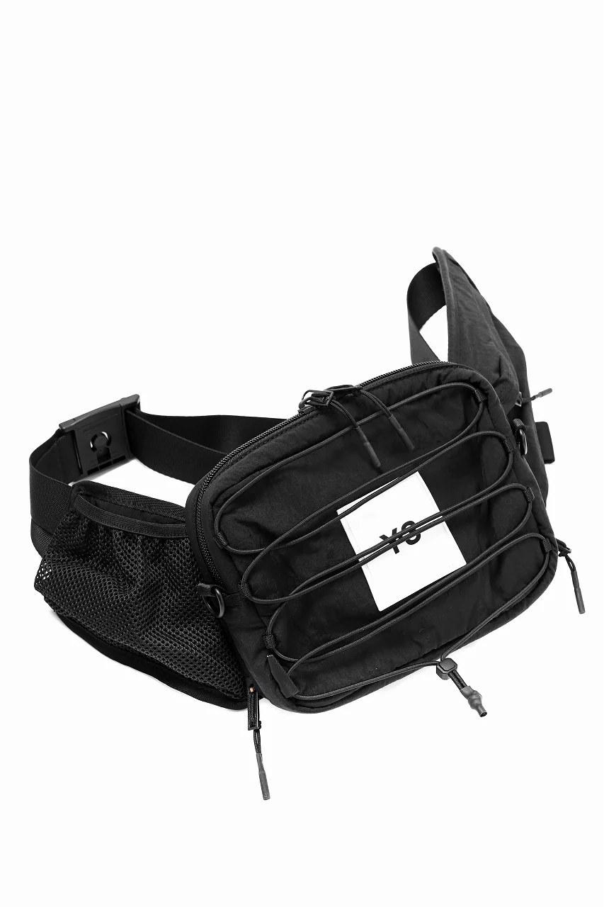 Y-3 Yohji Yamamoto 3WAY SLING BAG / CORDURA® NYLON (BLACK) - Image 5