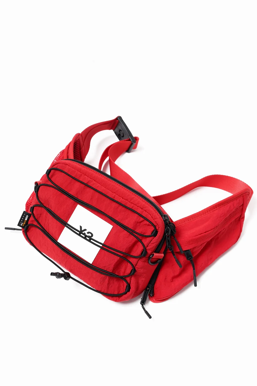 Y-3 Yohji Yamamoto 3WAY SLING BAG / CORDURA® NYLON (SCARLET)