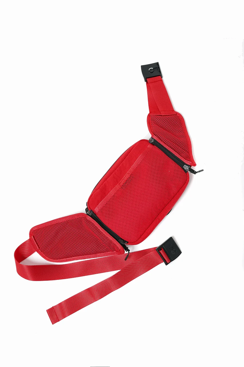 Y-3 Yohji Yamamoto 3WAY SLING BAG / CORDURA® NYLON (SCARLET) - Image 12