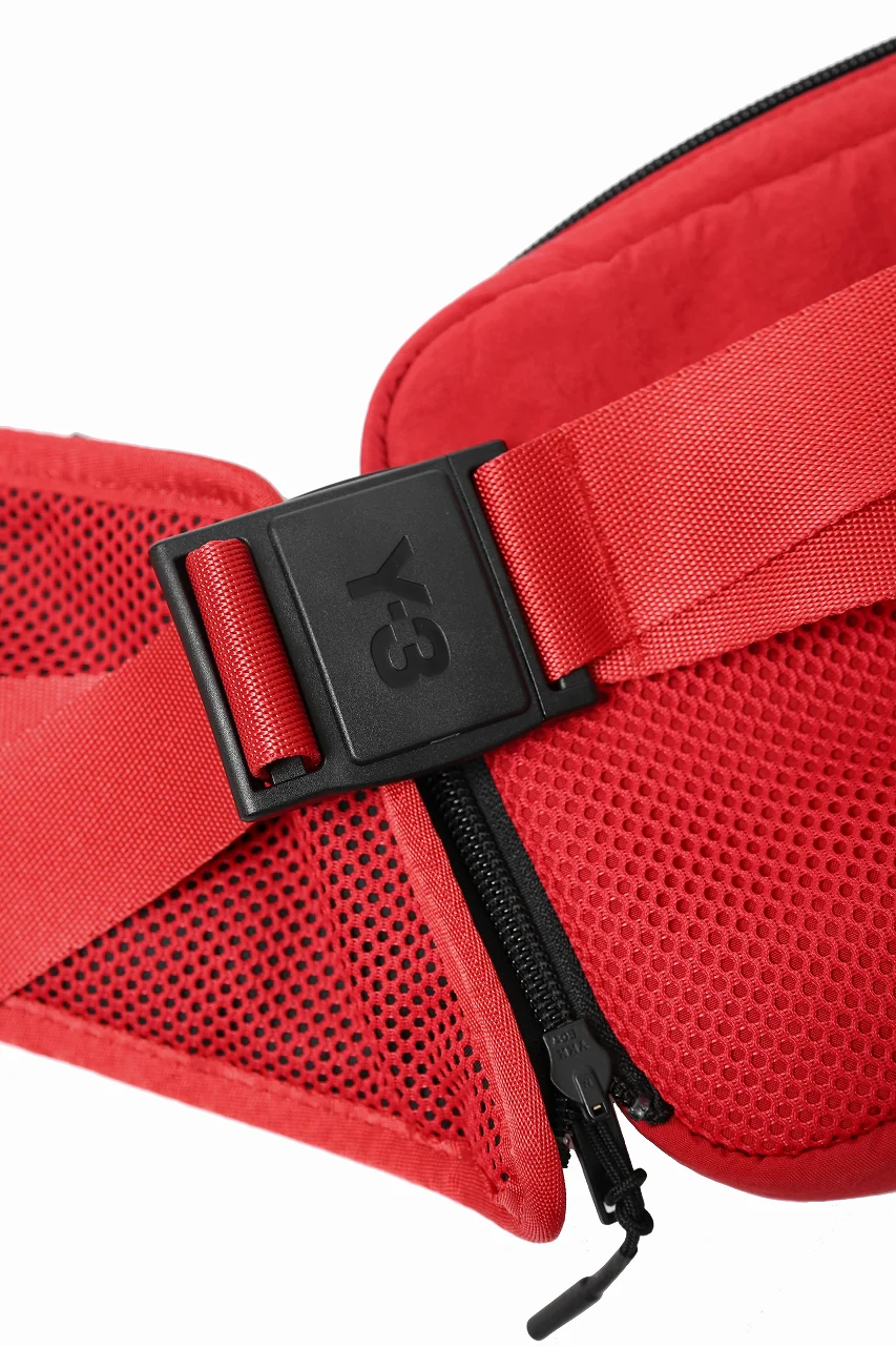 Y-3 Yohji Yamamoto 3WAY SLING BAG / CORDURA® NYLON (SCARLET) - Image 15