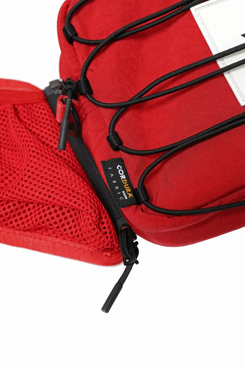 Y-3 Yohji Yamamoto 3WAY SLING BAG / CORDURA® NYLON (SCARLET) - Image 18