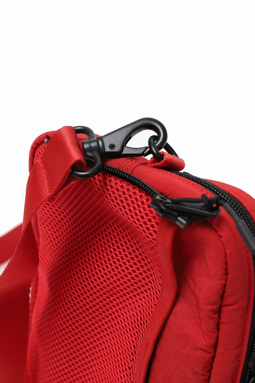 Y-3 Yohji Yamamoto 3WAY SLING BAG / CORDURA® NYLON (SCARLET) - Image 19