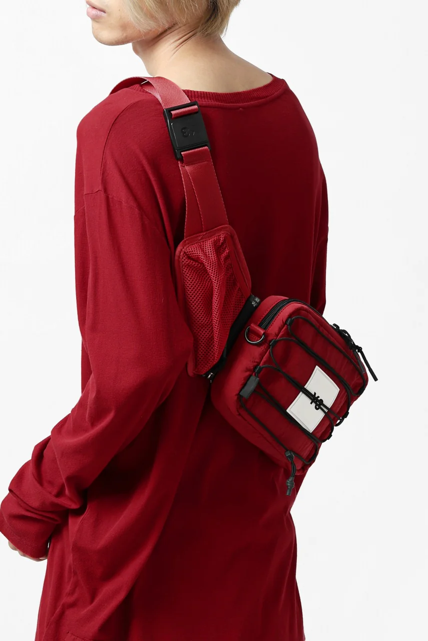 Y-3 Yohji Yamamoto 3WAY SLING BAG / CORDURA® NYLON (SCARLET) - Image 2