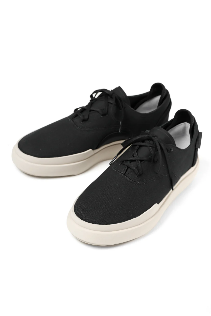 Y-3 Yohji Yamamoto AJATU COURT FORMAL SNEAKERS (BLACK/BLACK/CLEARBROWN)