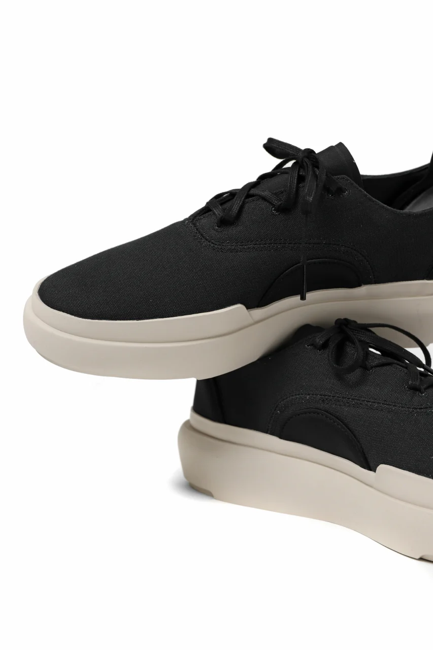 Y-3 Yohji Yamamoto AJATU COURT FORMAL SNEAKERS (BLACK/BLACK/CLEARBROWN) - Image 17