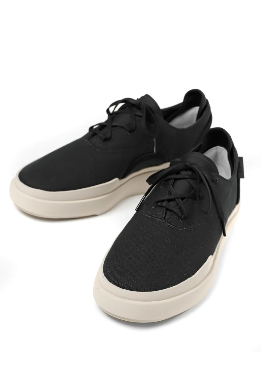 Y-3 Yohji Yamamoto AJATU COURT FORMAL SNEAKERS (BLACK/BLACK/CLEARBROWN) - Image 2