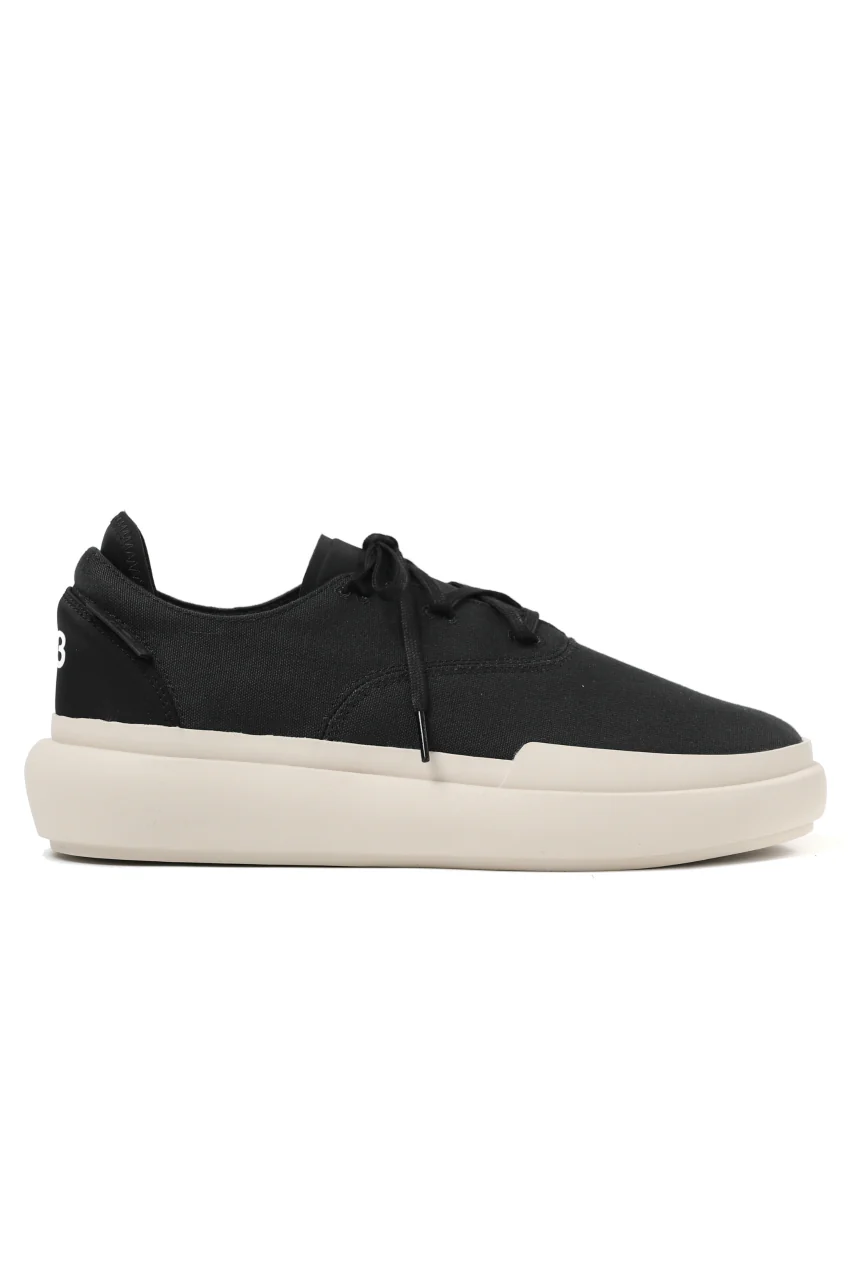 Y-3 Yohji Yamamoto AJATU COURT FORMAL SNEAKERS (BLACK/BLACK/CLEARBROWN) - Image 26