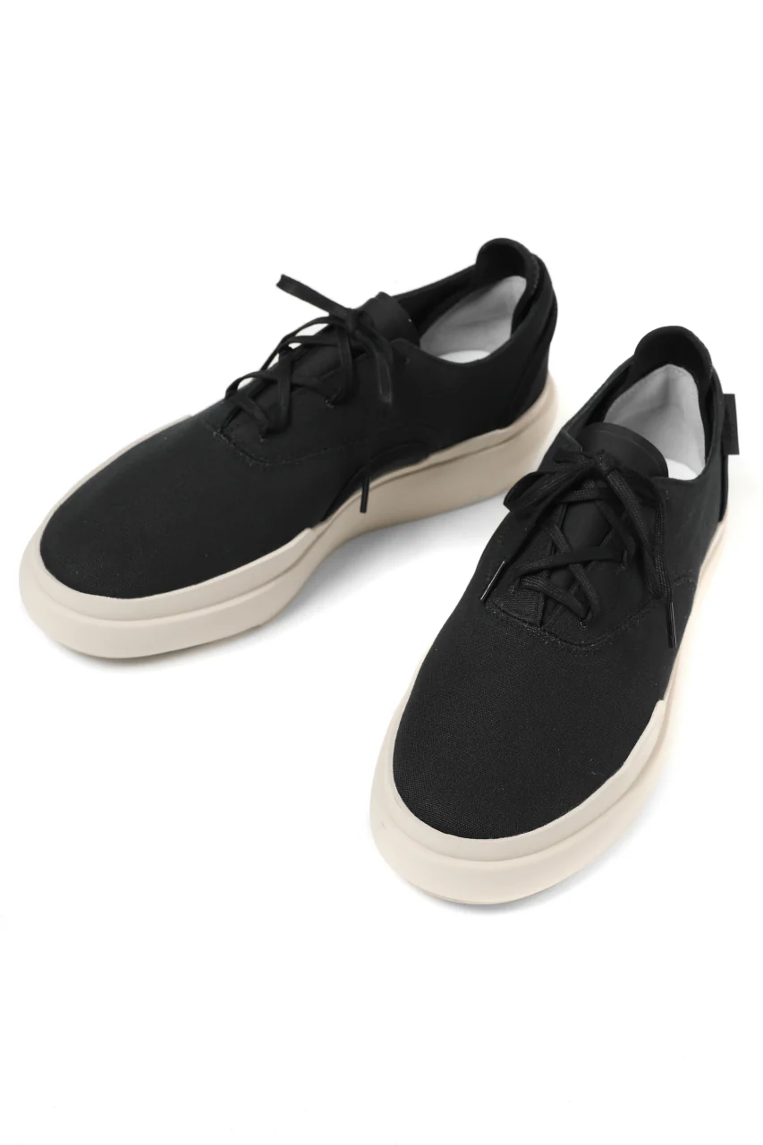 Y-3 Yohji Yamamoto AJATU COURT FORMAL SNEAKERS (BLACK/BLACK/CLEARBROWN) - Image 3