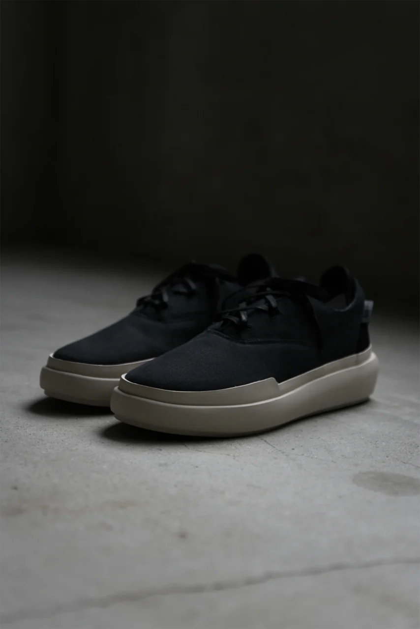 Y-3 Yohji Yamamoto AJATU COURT FORMAL SNEAKERS (BLACK/BLACK/CLEARBROWN) - Image 30