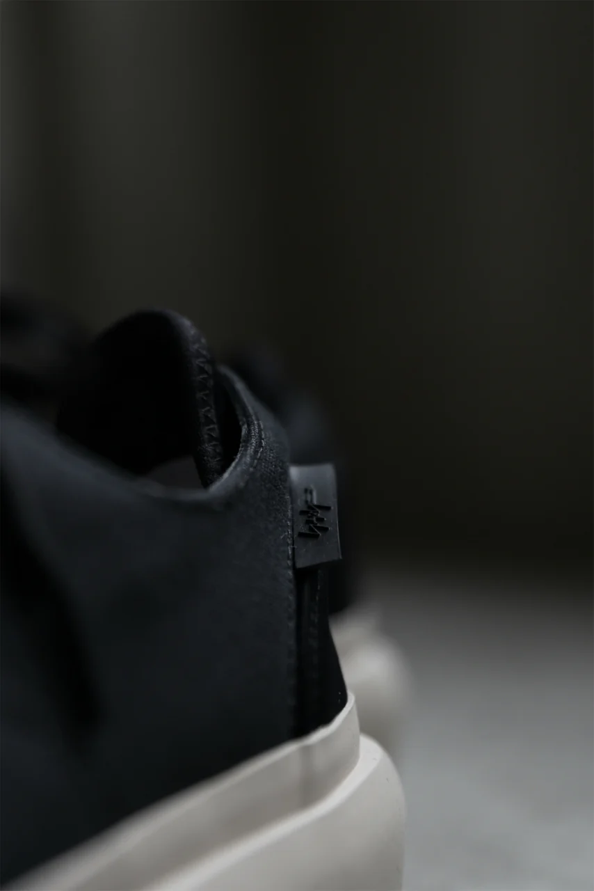 Y-3 Yohji Yamamoto AJATU COURT FORMAL SNEAKERS (BLACK/BLACK/CLEARBROWN) - Image 36