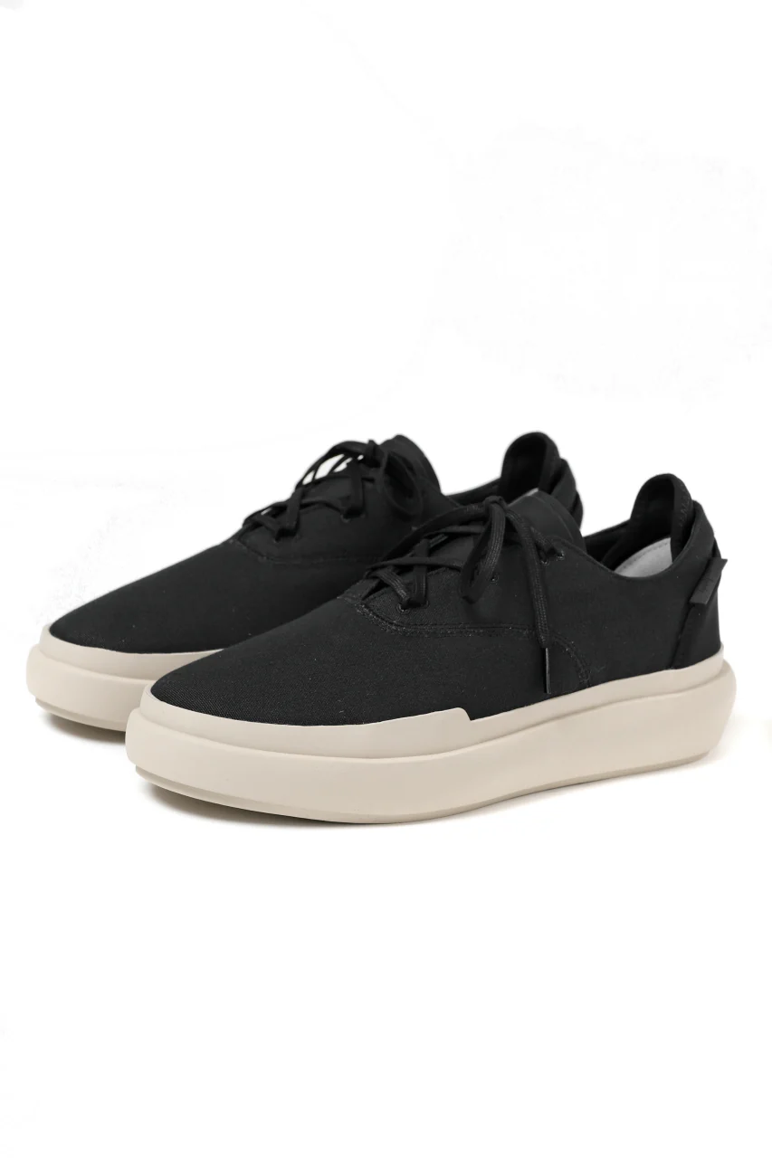 Y-3 Yohji Yamamoto AJATU COURT FORMAL SNEAKERS (BLACK/BLACK/CLEARBROWN) - Image 4