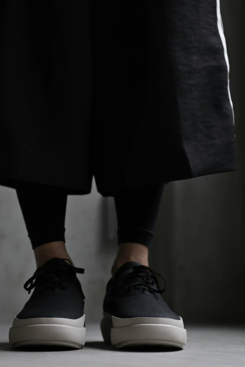 Y-3 Yohji Yamamoto AJATU COURT FORMAL SNEAKERS (BLACK/BLACK/CLEARBROWN) - Image 42