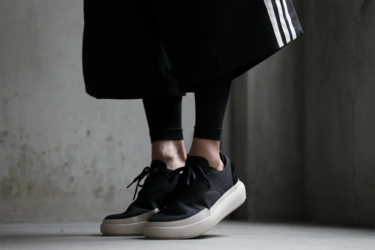 Y-3 Yohji Yamamoto AJATU COURT FORMAL SNEAKERS (BLACK/BLACK/CLEARBROWN) - Image 55
