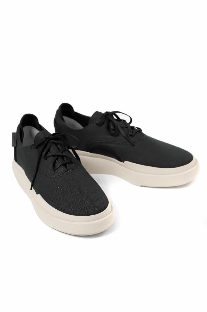 Y-3 Yohji Yamamoto AJATU COURT FORMAL SNEAKERS (BLACK/BLACK/CLEARBROWN) - Image 6