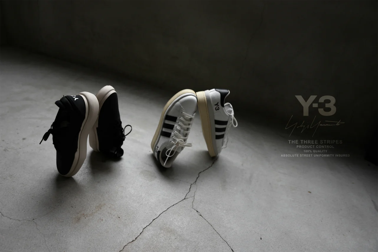 Y-3 Yohji Yamamoto AJATU COURT FORMAL SNEAKERS (BLACK/BLACK/CLEARBROWN) - Image 68