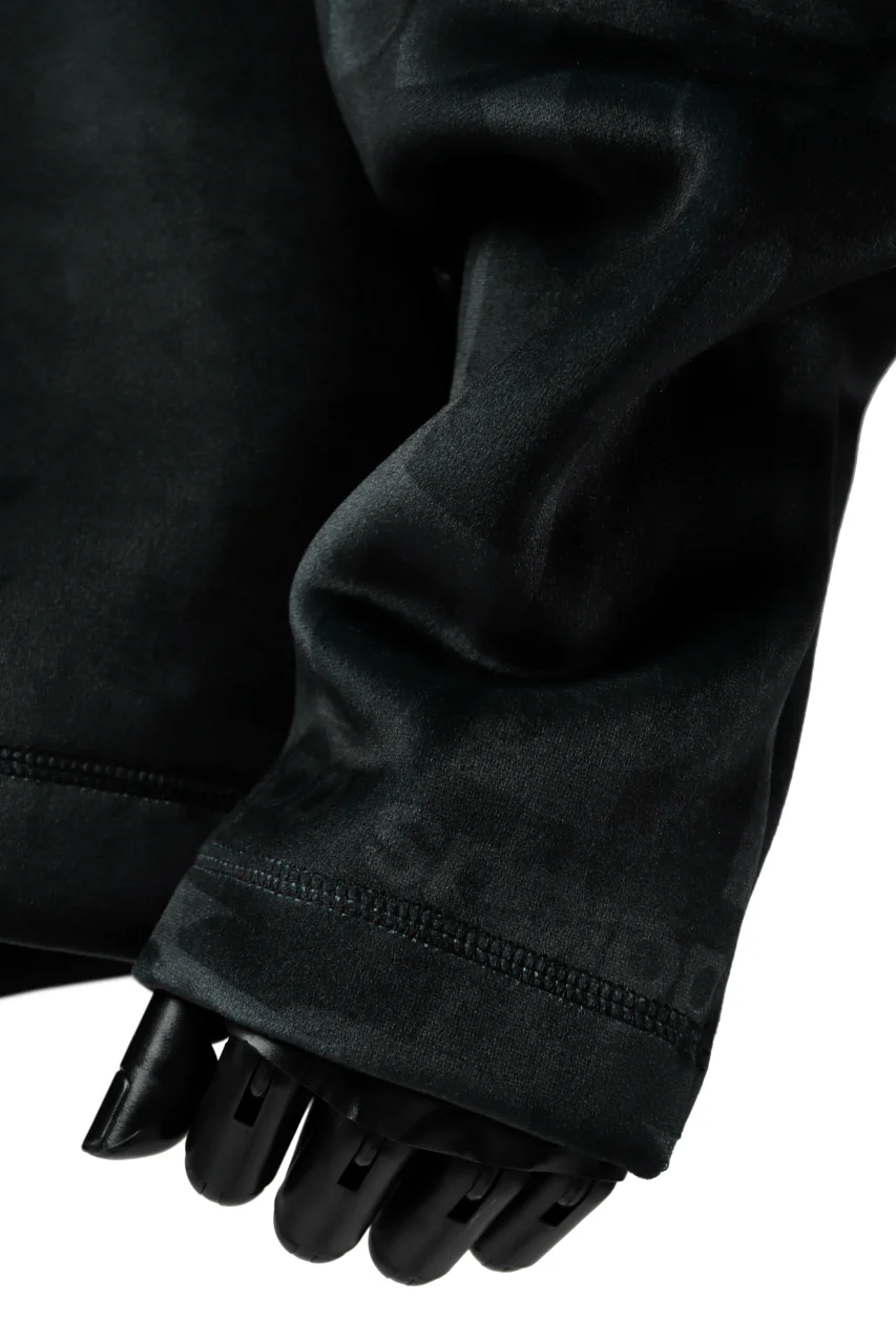 Y-3 Yohji Yamamoto ALL OVER PRINT HOODIE PARKA / VELVET SPACER ZINE (BLACK) - Image 15