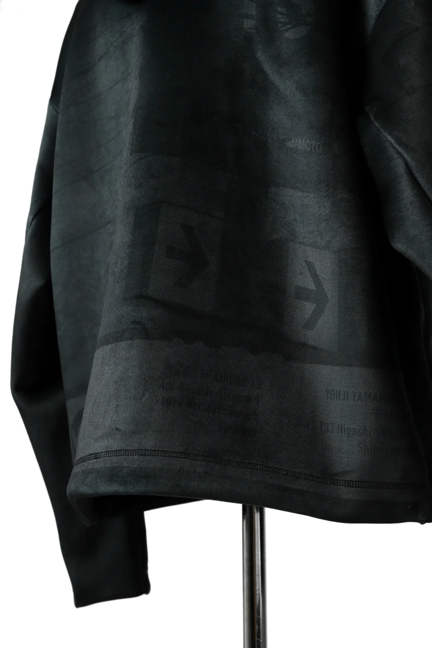 Y-3 Yohji Yamamoto ALL OVER PRINT HOODIE PARKA / VELVET SPACER ZINE (BLACK) - Image 19