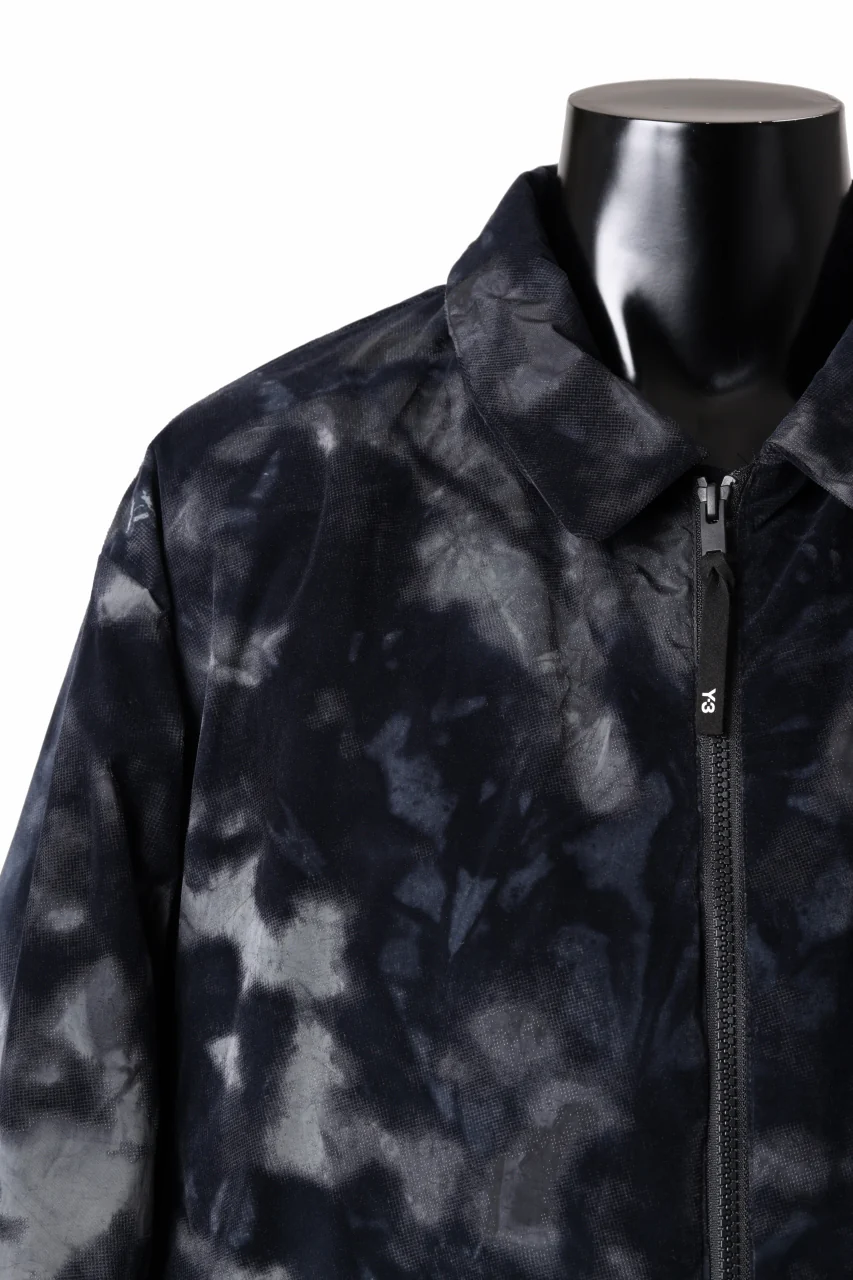 Y-3 Yohji Yamamoto AOP NYLON LINER JACKET / PERTEX QUANTUM & PRIMALOFT® (BLACK) - Image 12