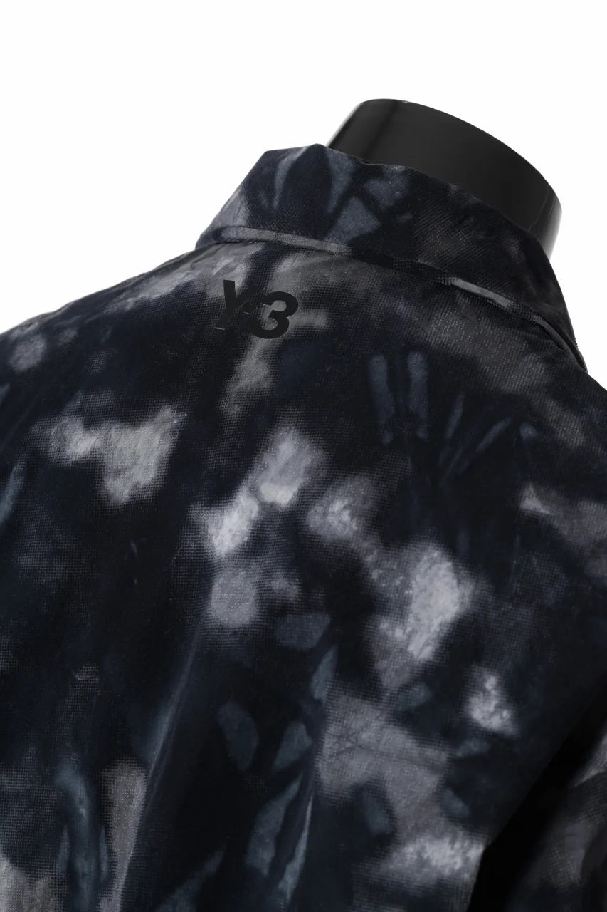 Y-3 Yohji Yamamoto AOP NYLON LINER JACKET / PERTEX QUANTUM & PRIMALOFT® (BLACK) - Image 18