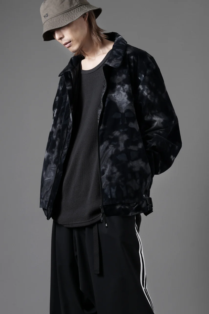 Y-3 Yohji Yamamoto AOP NYLON LINER JACKET / PERTEX QUANTUM & PRIMALOFT® (BLACK) - Image 22