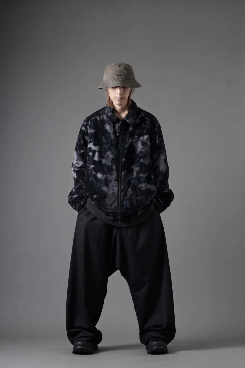 Y-3 Yohji Yamamoto AOP NYLON LINER JACKET / PERTEX QUANTUM & PRIMALOFT® (BLACK) - Image 26