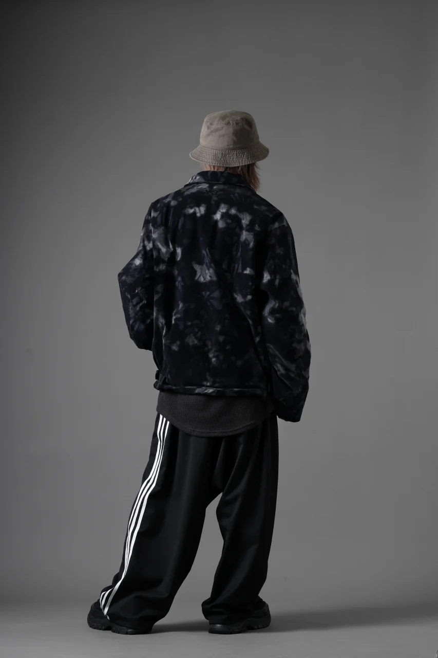 Y-3 Yohji Yamamoto AOP NYLON LINER JACKET / PERTEX QUANTUM & PRIMALOFT® (BLACK) - Image 27