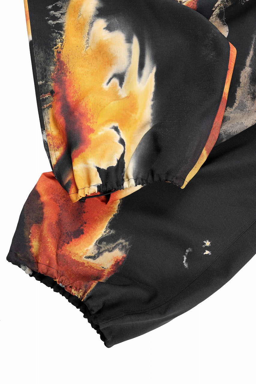 Y-3 Yohji Yamamoto AOP SPORT UNIFORM CARGO PANTS (BLACK + MULTI) - Image 16