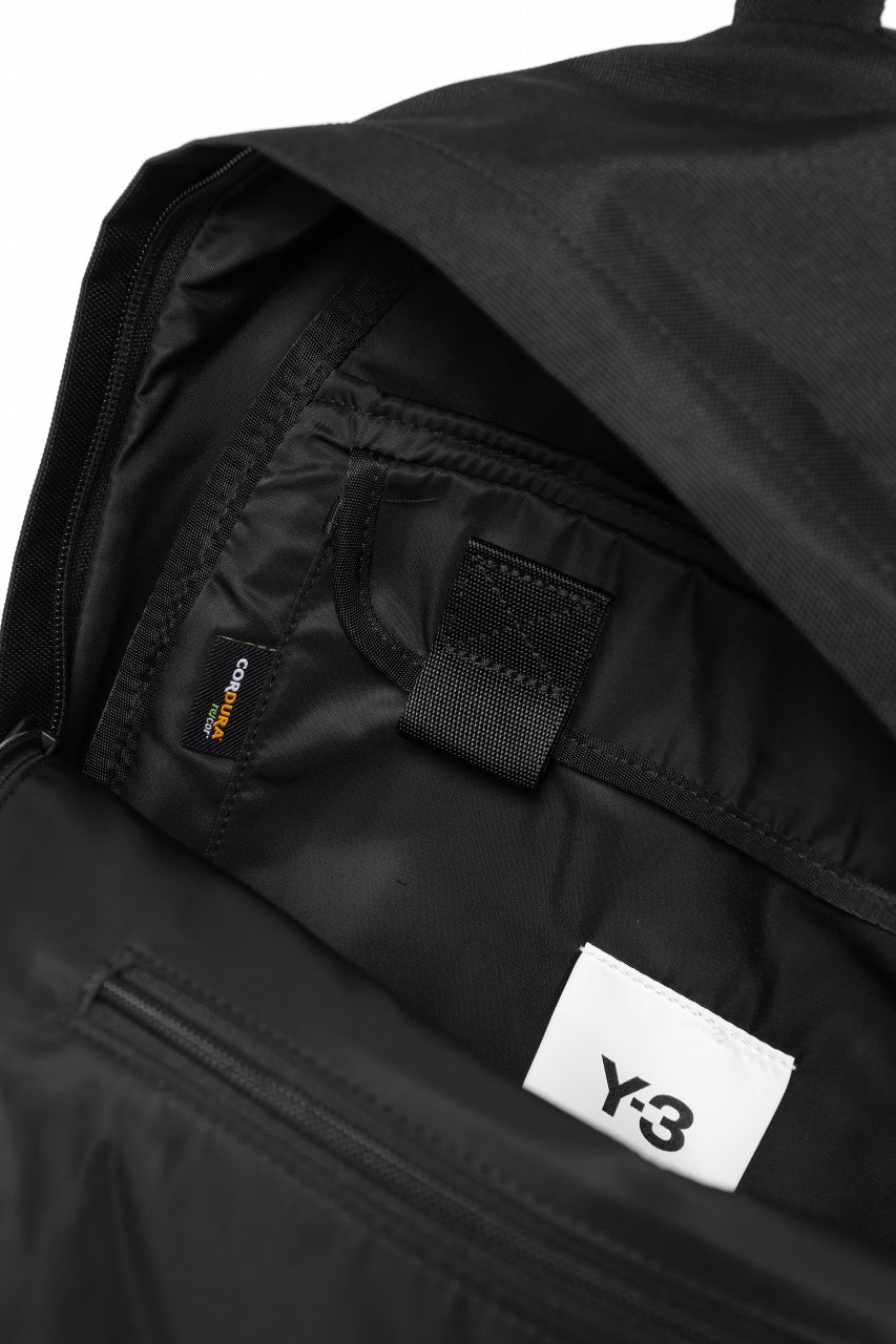 Y-3 Yohji Yamamoto BACKPACK - CORDURA® RE/COR™ FABRIC (BLACK) - Image 15