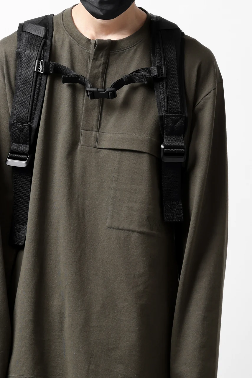 Y-3 Yohji Yamamoto BACKPACK - CORDURA® RE/COR™ FABRIC (BLACK) - Image 32